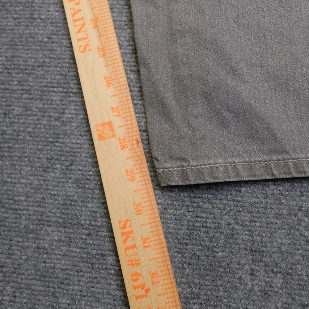 Levis 569 Loose Straight Leg Jeans Mens 34x32 Gray‎ Denim Relaxed Fit Casual